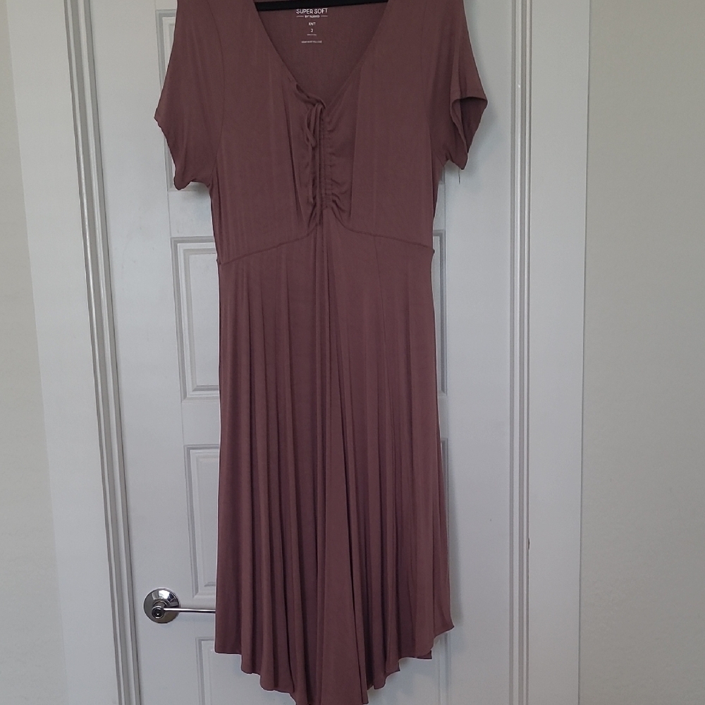 Midi Mauve Dress